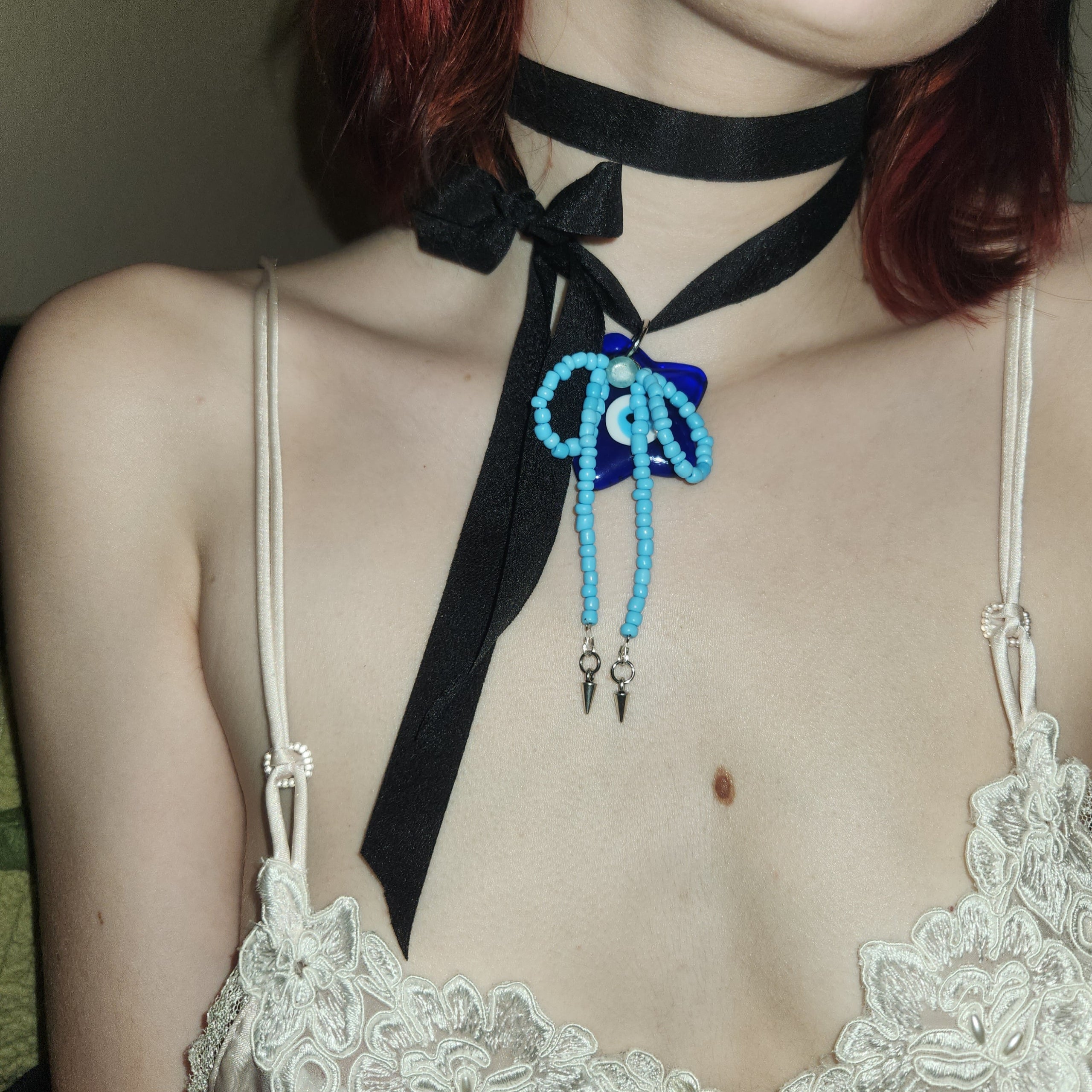 Diy ribbon choker clearance